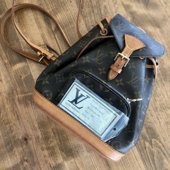 Louis Vuitton 1997 Monogram Montsouris PM main image 11
